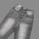 NOS107 Gray Over Wide Denim Pants (XS ~ L)