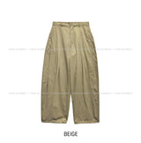 Ruben Two-Pin Tuck Two-Way Chino Pants