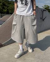 FLIN SIDE PLEAT BERMUDA SWIM PANTS
