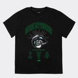 アンモナイトショートスリーブTシャツ (Black)