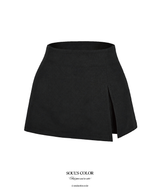 モダンスリットスカートパンツ (3color)