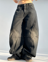 RIVET POINT BALLOON DENIM 🤎