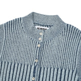 CHERRY CAP SLEEVE KNIT VEST [SKY]
