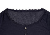Sant Soft Lace Frill Cardigan