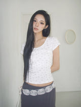 Bien Tiered Frill Banding Long Skirt