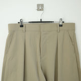 tailored wide slacks
