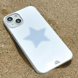 [made] bebe star skyblue phone case (hard)