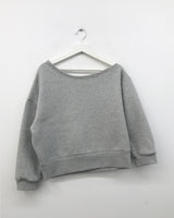 レディオフショルダースウェットシャツ(2 Colors)