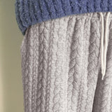 Soto Knit Quilting Twisted Pants