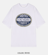 Ritel Paris Printing Round Overfit Short Sleeve
