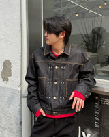 Stitch denim jacket
