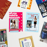oab newyork pack / scrap sticker set