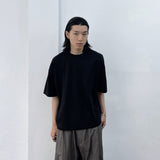 コントラストステッチボクシーT