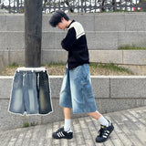 Trin Bermuda denim pants