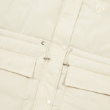 Fur Trimming Crop Hoodie Puffer Jacket_(2 Colors)
