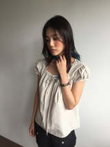 French puff blouse (3color)