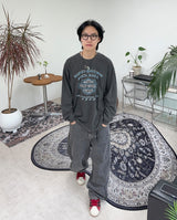 ラジエルスナップワイドデニムパンツ