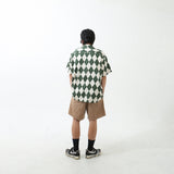 コーデュロイロゴハーフパンツ CAMEL