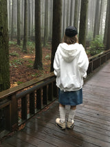Uni Over Two-Way Zip-Up Hoodie (7c)