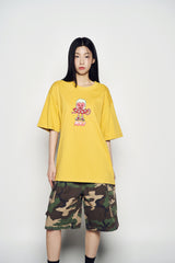 25SS カモフラージュカーゴポケットショートパンツ カーモ