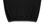 Chive Button Stripe Hood Brushed T-Shirt