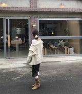 ディープローズビンテージシフォンミディsk