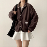 Eddy Tab tick pocket fleece jacket