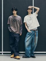 26SS★ バックポイントデニムパンツ