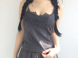soft lace sleeveless shirt