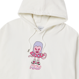 25SS ハートエイリアンフーディー クリーム