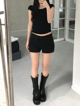 Lena Shirring Puff T-shirt (4 colors)