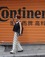Dot Polka Dot Bootcut Long Pants