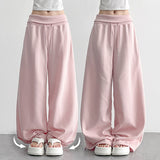 One-Mile Wear Waist Long Wide Pants (6 colors)