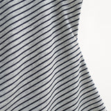 Noel Asym Stripe Ribbon Top
