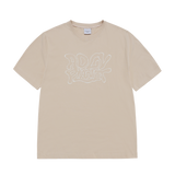 25SS ADLV プラネットショートスリーブTシャツ ダーク ベージュ