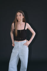 T/T Sundrop tube top (black)
