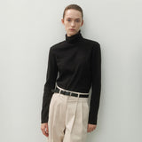 (T-6928)ESSENTIAL WARM HIGH NECK TEE