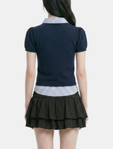 Sena Check Shirt Knit To