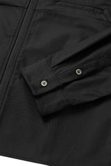 SHAN 2WAY シャツジャケット BLACK