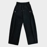 ONE SIDE SNAP BUTTON SWEAT PANTS