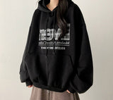 Rika Check Point Fleece Hoodie