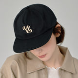 Leaf VZ Monogram 5-Panel Ball Cap / Black