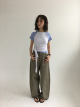 Plain cotton t-shirt (3color)