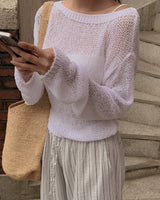 Bore loose fit knitwear