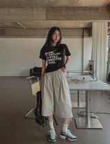 オフラインコットン半袖Tシャツ