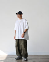 BT オーバーサイズスリットショートスリーブTシャツWH