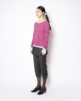 SOFT LAYERED TOP (PLUM)