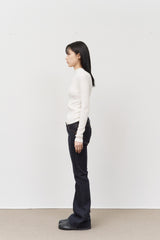 (W) Rider Low-rise Bootscut Denim