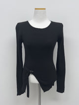 Ray Buckle Wrap Knit
