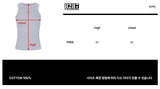 8287 Logo Vintage Sleeveless Tee (Dusty Blue)